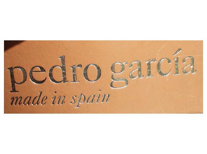 Pedro Garcia Zeppe marroni Marrone - vista 7