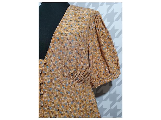 Blusa Samsoe & Samsoe in viscosa floreale Multicolore - vista 2