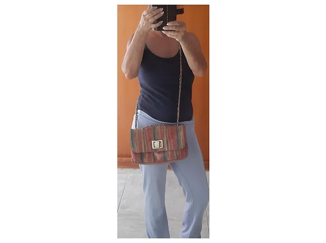 Borsa a tracolla Stuart Weitzman in pelle di serpente - vista 13
