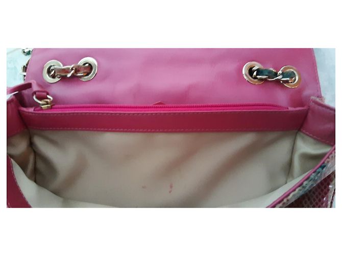 Borsa a tracolla Stuart Weitzman in pelle di serpente - vista 7