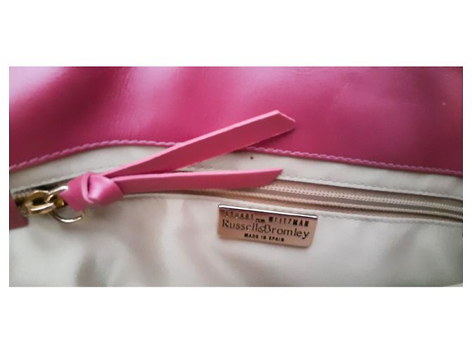 Borsa a tracolla Stuart Weitzman in pelle di serpente - vista 8