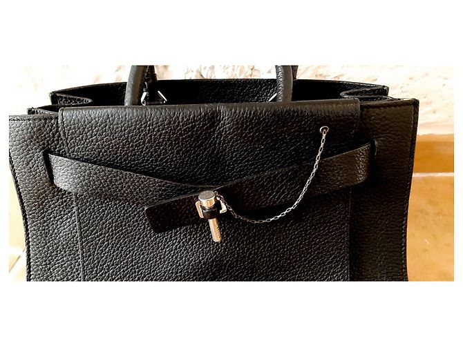 Borsa porta abiti Carven in pelle nera Nero - vista 14