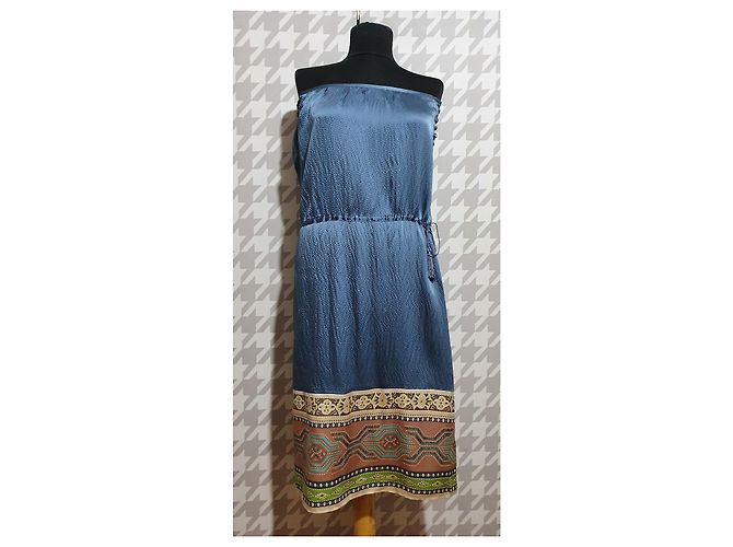Gonna Lauren Moffatt in seta multicolore - vista 5
