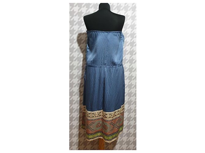 Gonna Lauren Moffatt in seta multicolore - vista 7