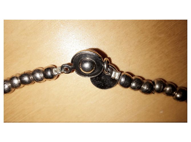 Collana Philippe Audibert con ciondoli a forma di teschio argento - vista 5