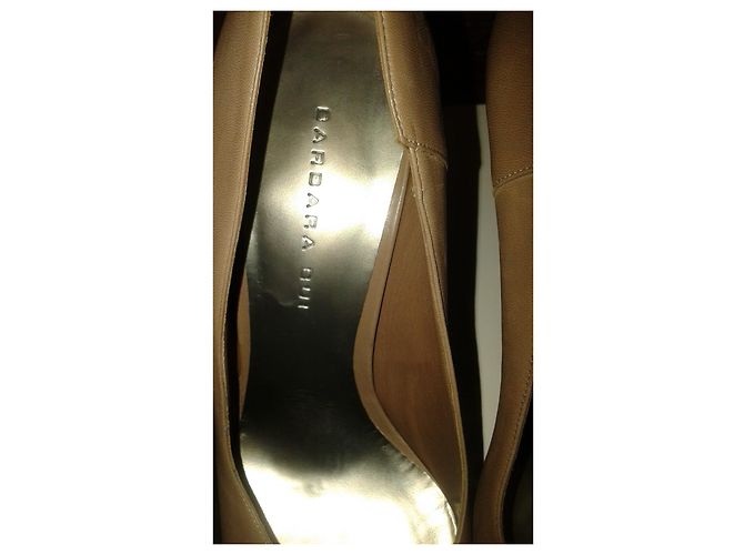 Barbara Bui Beige Leather Pumps 13 cm Heels Size 41 - view 4