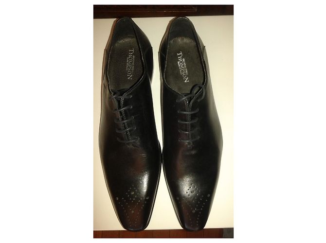 Autre Marque Scarpe Thompson in pelle nera Nero - vista 5