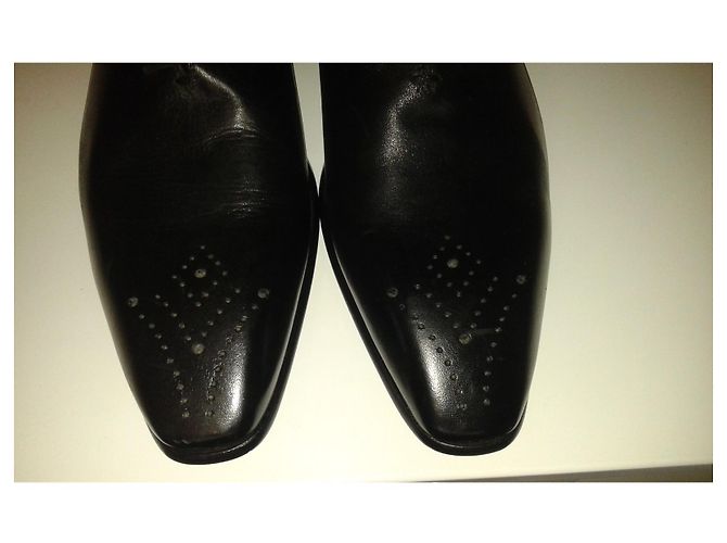 Autre Marque Scarpe Thompson in pelle nera Nero - vista 7