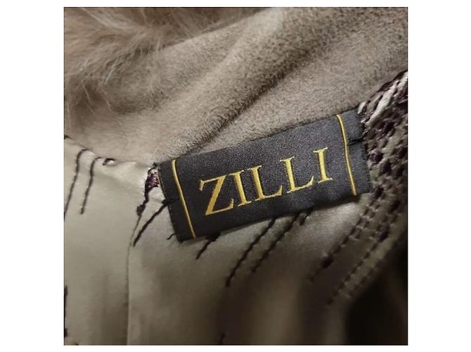 Abrigo sin mangas de piel de sable Zilli Sz.S - vista 6