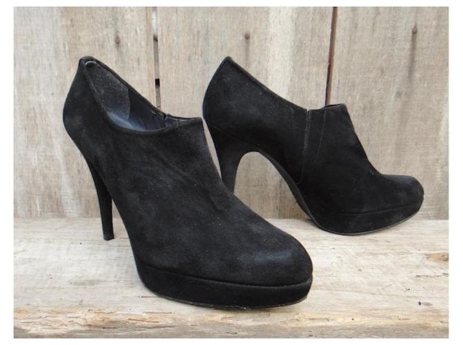 botas bajas Stuart Weitzman p 39,5 Negro - vista 2