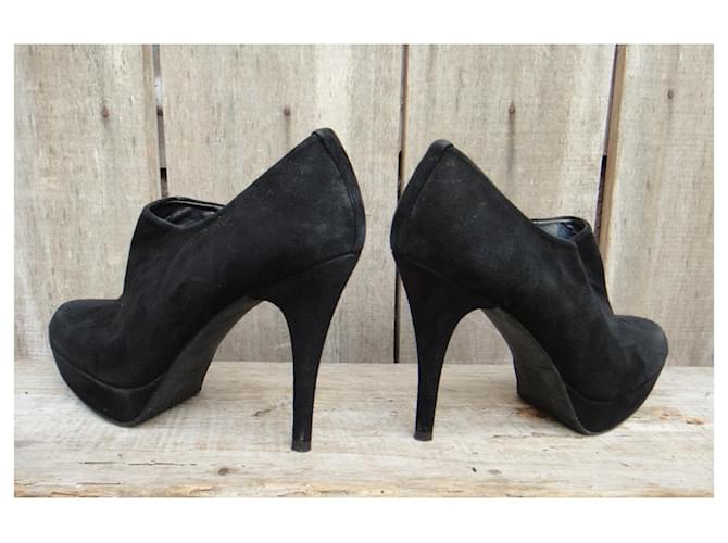 botas bajas Stuart Weitzman p 39,5 Negro - vista 4