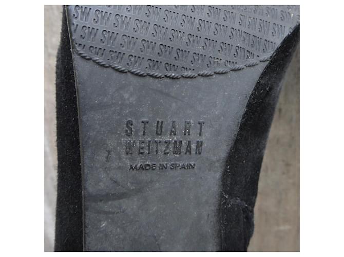 botas bajas Stuart Weitzman p 39,5 Negro - vista 6