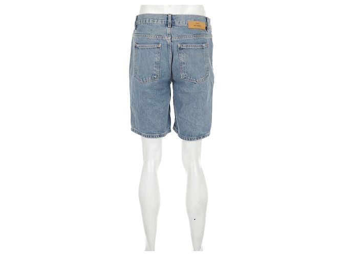 Pantaloncini in denim Won Hundred Blu Cotone - vista 2