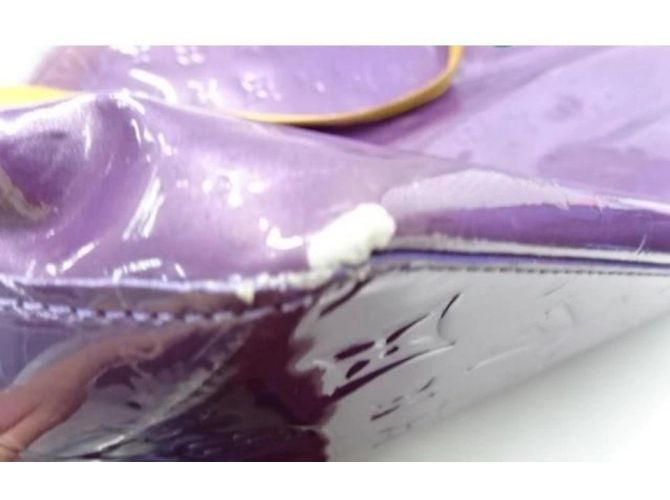 Louis Vuitton Tote GM Vernis Reade con monogramma viola 37LV713 - vista 3