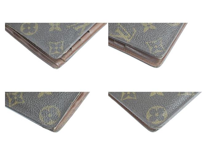 Louis Vuitton Portafoglio a libro da uomo con monogramma Marco Florin Slender Multiple 43LV713 - vista 4
