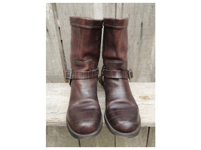 Dolce & Gabbana Botas Dolce & Gabanna p 36 Castaño - vista 3
