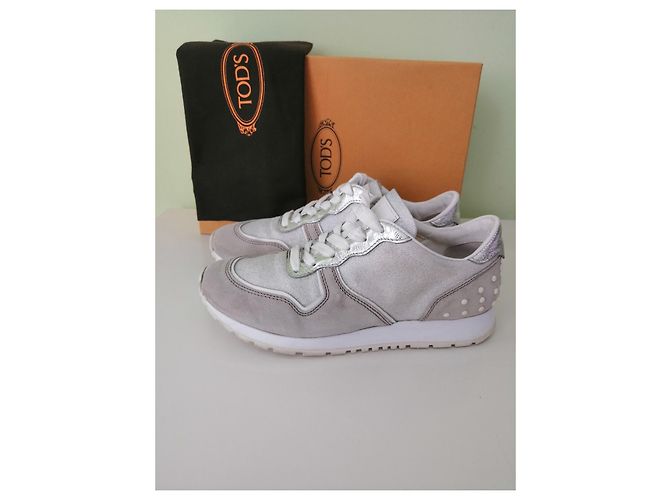Tod's Sneaker Beige Leder 37 - Ansicht 2
