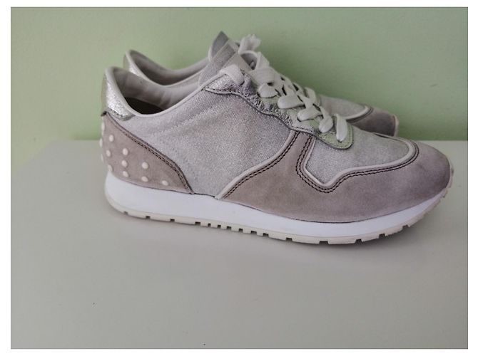 Tod's Sneaker Beige Leder 37 - Ansicht 3