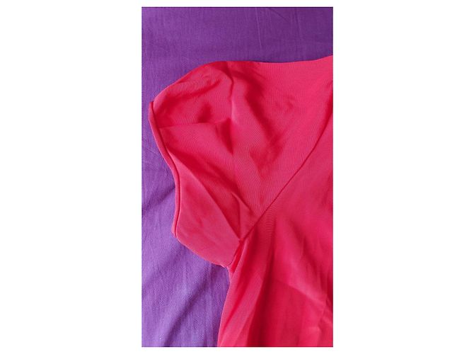 Vestido Diane Von Furstenberg Addilyn de seda rojo Roja - vista 4
