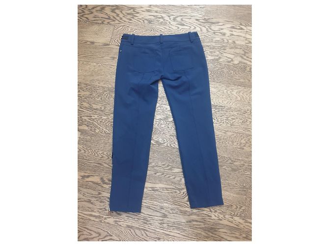 Pantalones leggings Elisabetta Franchi Azul marino - vista 4