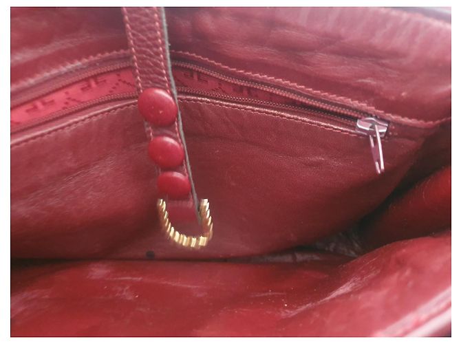 Borsa Cartier in pelle bordeaux Bordò - vista 10