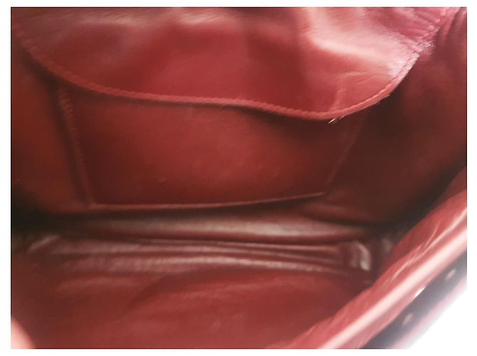 Borsa Cartier in pelle bordeaux Bordò - vista 11