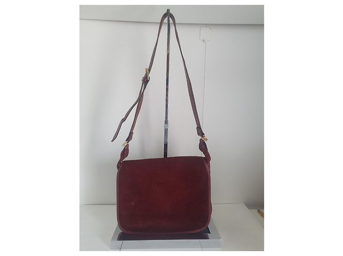 Borsa Cartier in pelle bordeaux Bordò - vista 2