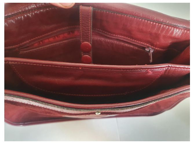 Borsa Cartier in pelle bordeaux Bordò - vista 9