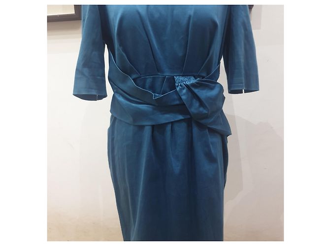 Vestido Moschino Cheap and Chic con lazo Verde - vista 10