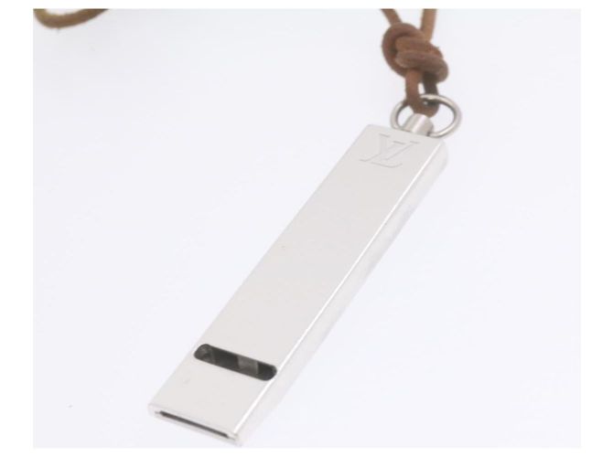 LOUIS VUITTON CUP Whistle Compass Halsketten-Anhänger 2LV-Authentifizierung einstellen 22136 Silber - Ansicht 4