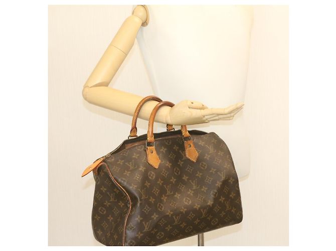 Louis Vuitton Monogram Speedy 30 Borsa a mano M41526 LV Auth yk1655 - vista 25