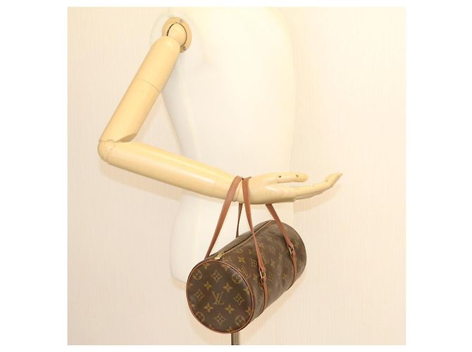 Louis Vuitton Monogram Papillon 26 Borsa a mano vecchio modello M51366 LV Aut 23492 - vista 20