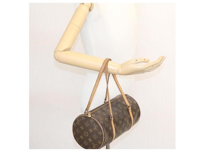 Louis Vuitton Monogram Papillon 30 Borsa a mano M51386 Aut LV q039 - vista 24