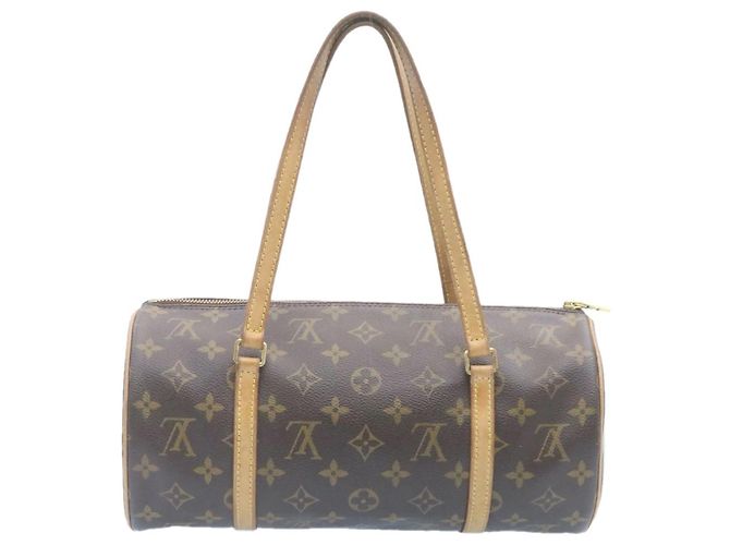 Louis Vuitton Monogram Papillon 30 Borsa a mano M51386 Aut LV q039 - vista 3