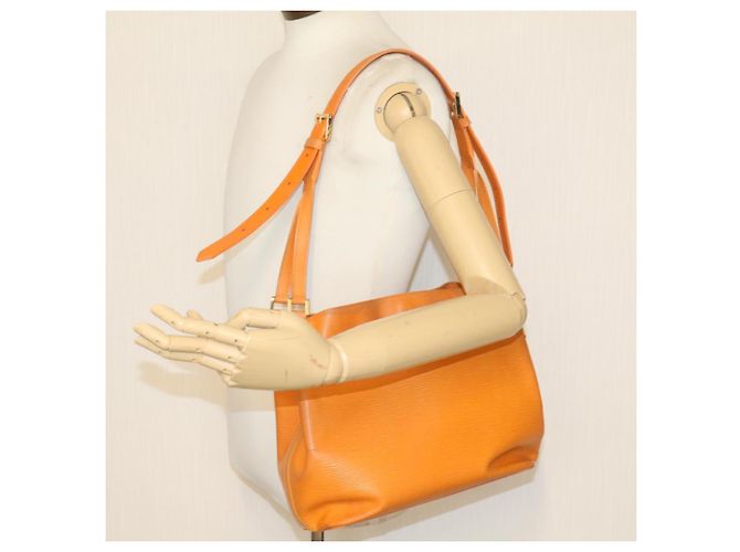 LOUIS VUITTON Epi Mandara MM Schultertasche Mandarin M5889H LV Auth 22738 - Ansicht 23