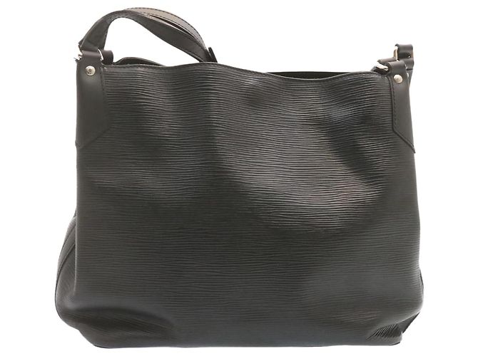 LOUIS VUITTON Epi Mandara MM Bolso de hombro Negro M58892 autenticación 22773 - vista 3