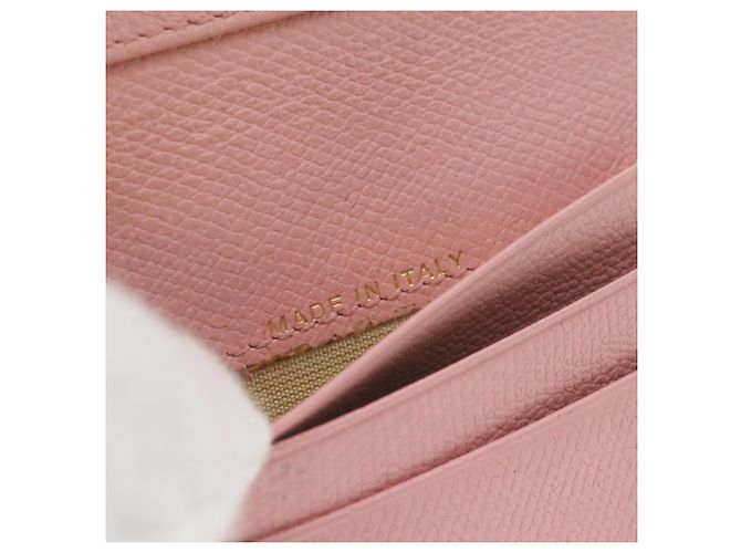 CHANEL Coco Button Monedero Piel Rosa CC Auth gt629 - vista 13