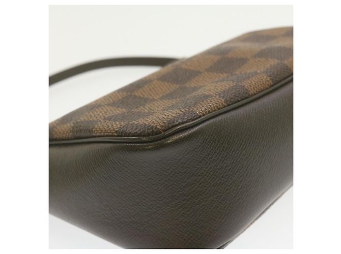 LOUIS VUITTON Damier Ebene Neceser de maquillaje para pantalones N51982 LV Auth 21868 - vista 10