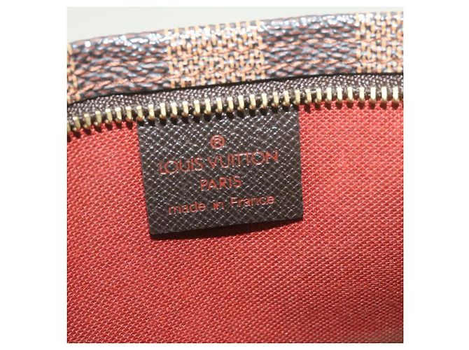 LOUIS VUITTON Damier Ebene Neceser de maquillaje para pantalones N51982 LV Auth 21868 - vista 16
