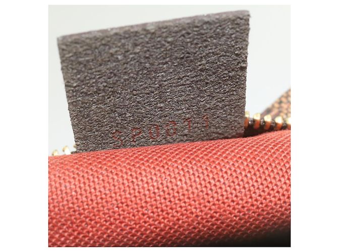 LOUIS VUITTON Damier Ebene Neceser de maquillaje para pantalones N51982 LV Auth 21868 - vista 20