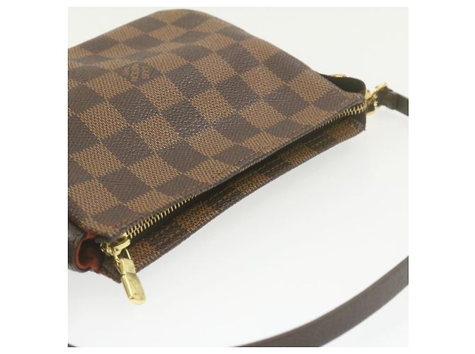 LOUIS VUITTON Damier Ebene Neceser de maquillaje para pantalones N51982 LV Auth 21868 - vista 6