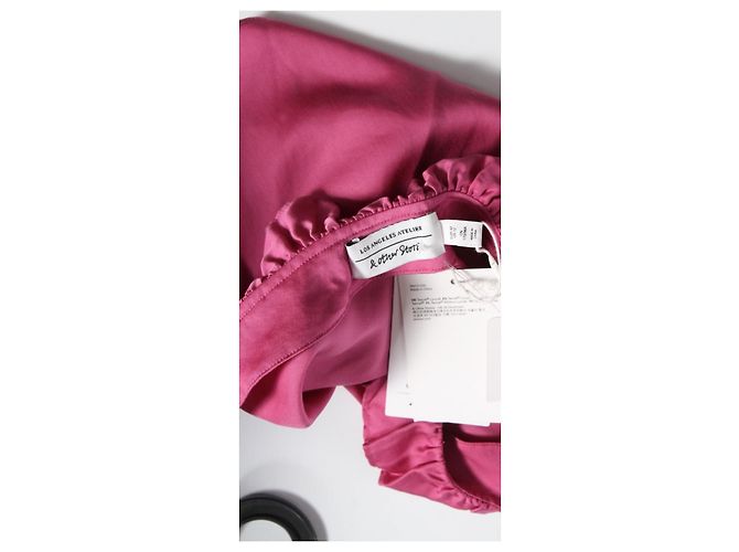 & Other Stories Rosa Lyocell Bluse Pink - Ansicht 3