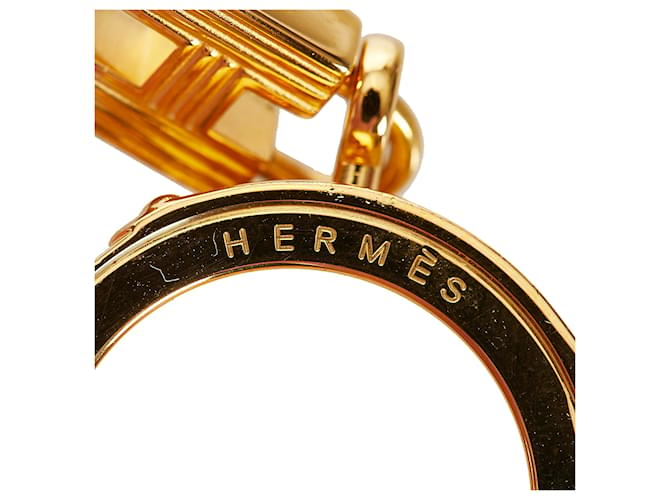 Ring Hermès Bague écharpe Hermes Gold H Cadenas Doré - vue 4