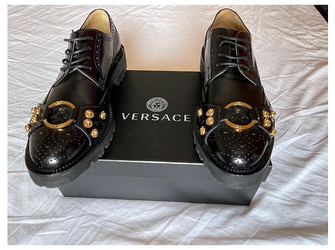 Gianni Versace Scarpe Brogue Tribute Versace - vista 13