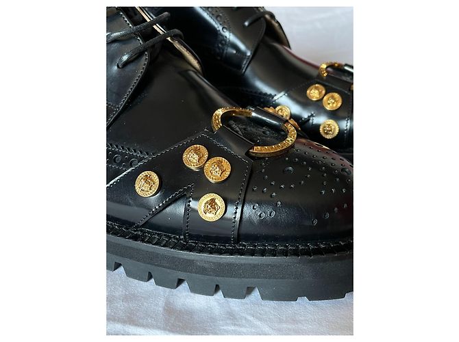 Gianni Versace Scarpe Brogue Tribute Versace - vista 2