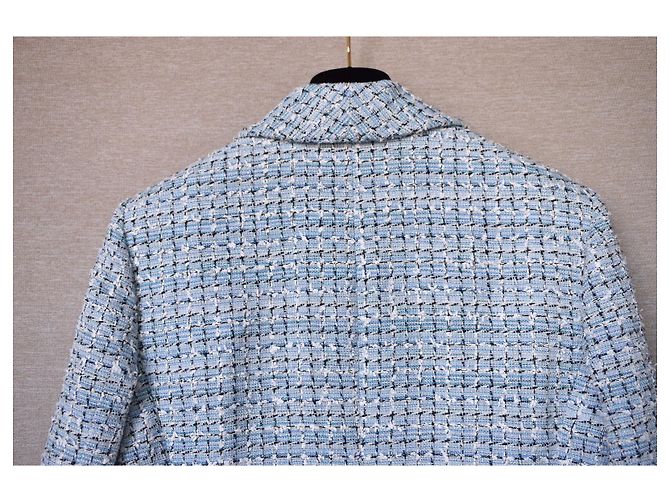 Chanel 2019 Cruise LA PAUSA Fantasy-Tweed-Blazerjacke - Ansicht 12