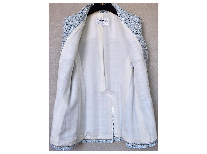 Chanel 2019 Cruise LA PAUSA Fantasy-Tweed-Blazerjacke - Ansicht 13