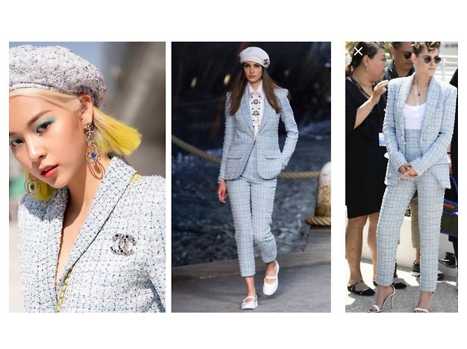 Chanel 2019 Cruise LA PAUSA Fantasy-Tweed-Blazerjacke - Ansicht 2