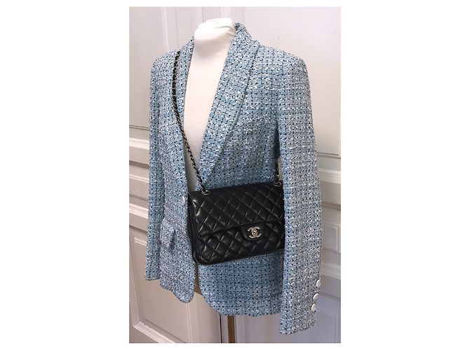 Chanel 2019 Cruise LA PAUSA Fantasy-Tweed-Blazerjacke - Ansicht 14