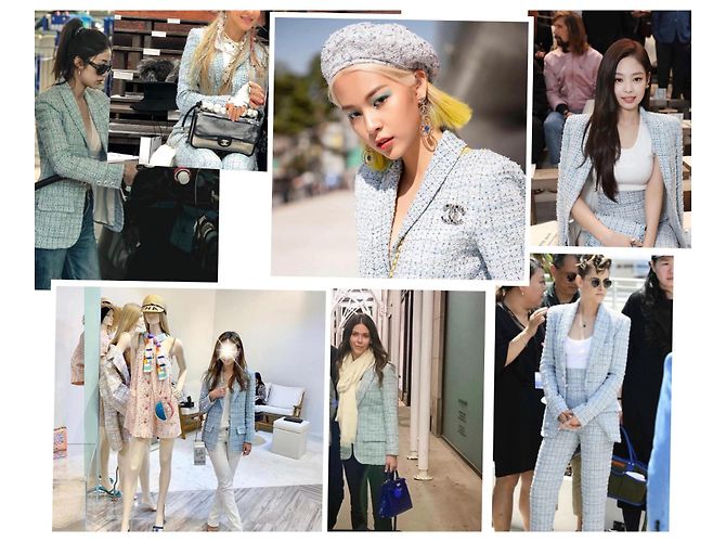 Chanel 2019 Cruise LA PAUSA Fantasy-Tweed-Blazerjacke - Ansicht 15